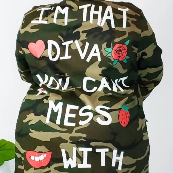 That Diva Camo Jacket - Picture 3 of 5